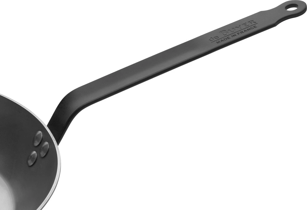 deBuyer Mineral B Black Wok - 28cm - Staal DeBuyer Mineral B Black Wok - 28cm - Staal -Keuken Pot 1200x820 2