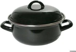 CasaLupo Emaille Braadpan Cooking - ø 28 Cm / 6 Liter -Keuken Pot 1200x822 3