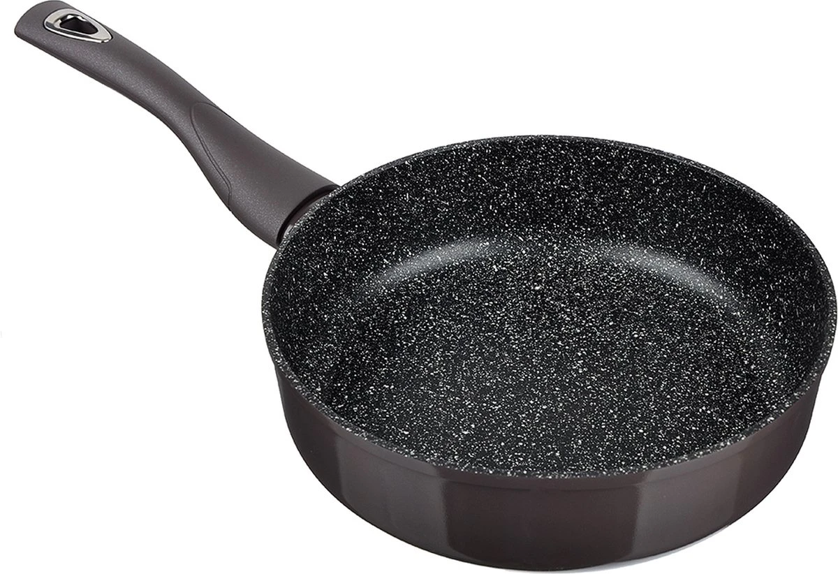 Satoshi Valcourt Hapjespan Ø24 CM Marble coating Satoshi Valcourt Hapjespan Ø24 CM Marble Coating -Keuken Pot 1200x822 8