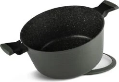 Edënbërg Green Line - 12-delige Luxe Pannenset Van Gesmeed Aluminium - Keramische/Marmeren Coating 7 Edënbërg Green Line - 12-delige Luxe Pannenset Van Gesmeed Aluminium - Keramische/Marmeren Coating -Keuken Pot 1200x832 3