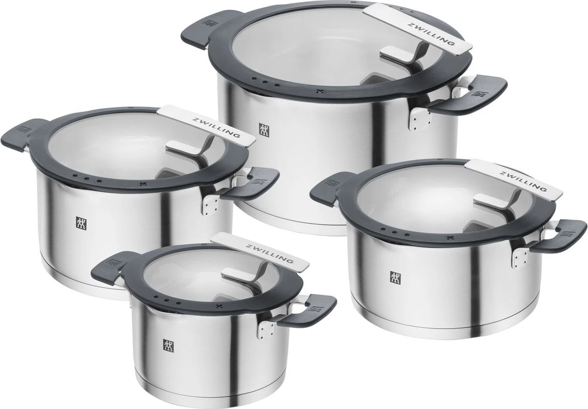 ZWILLING Simplify pannenset 4 stuk(s) ZWILLING Simplify Pannenset 4 Stuk(s) -Keuken Pot 1200x836 1
