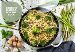 ISENVI Murray Keramische Wokpan 32CM - RVS Greep -Keuken Pot 1200x838 3