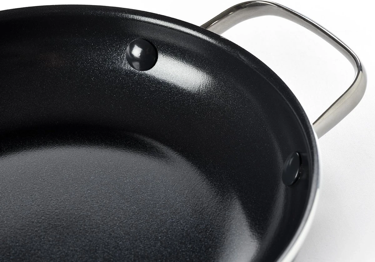 Dagelijkse kost door Jeroen Meus - koekenpan ø24cm - inductie - anti-aanbak - PFAS-vrij Dagelijkse Kost Door Jeroen Meus - Koekenpan ø24cm - Inductie - Anti-aanbak - PFAS-vrij -Keuken Pot