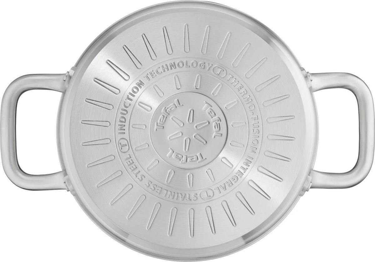 Tefal Virtuoso Pannenset 4-delig - Kookpan Ø 16/20/24 cm + steelpan Ø 16 cm Tefal Virtuoso Pannenset 4-delig - Kookpan Ø 16/20/24 Cm + Steelpan Ø 16 Cm -Keuken Pot