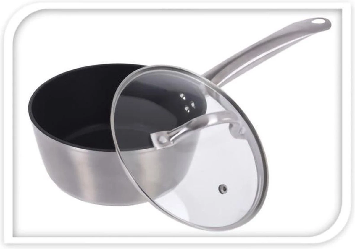 Excellent Houseware Steelpan -18 cm - Zilver Excellent Houseware Steelpan -18 Cm - Zilver -Keuken Pot 1200x843 5