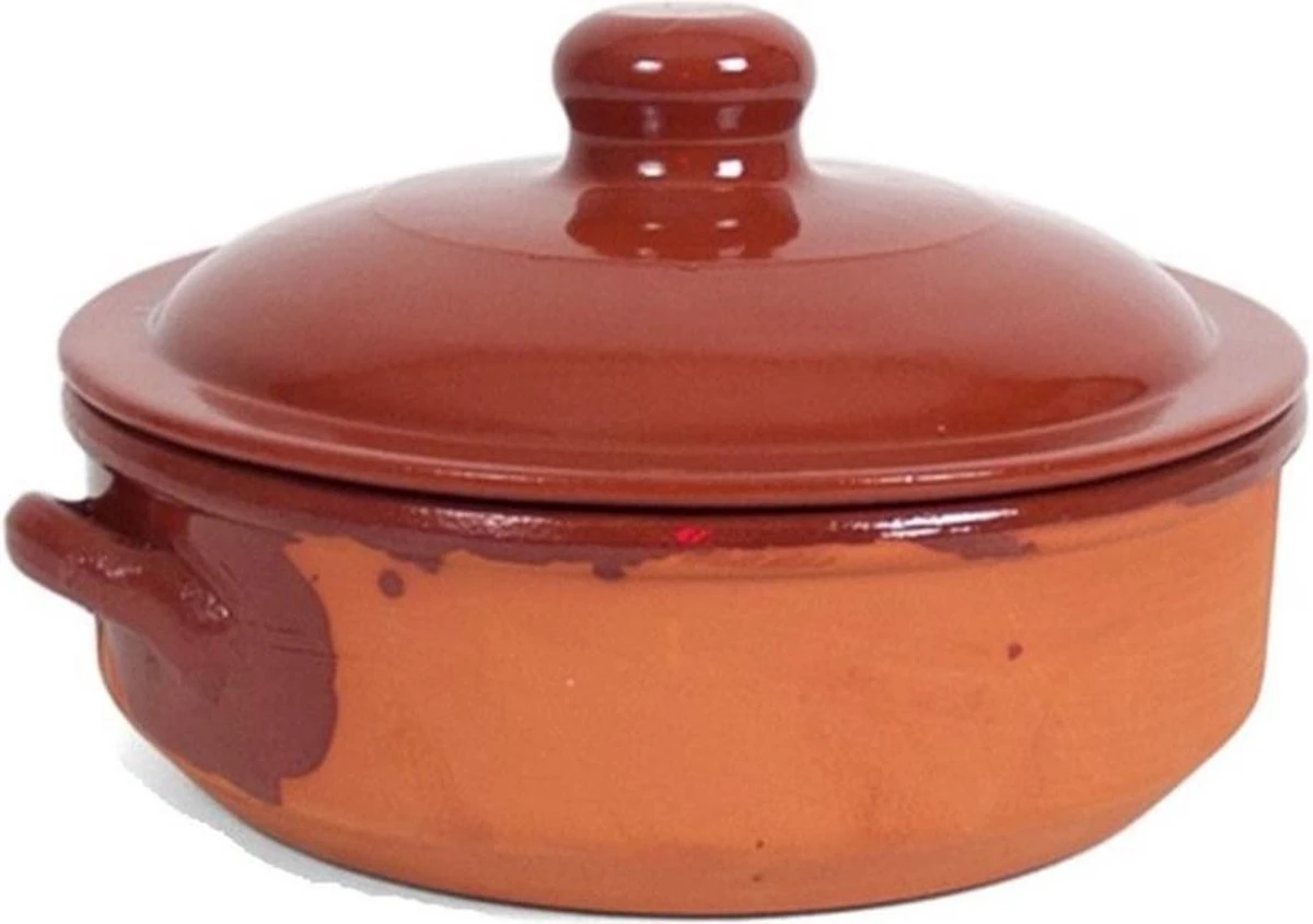 Salamanca Stenen ovenschaal/braadpan met deksel 24 cm - 6 liter - Terracotta Salamanca Stenen Ovenschaal/braadpan Met Deksel 24 Cm - 6 Liter - Terracotta -Keuken Pot 1200x845 3