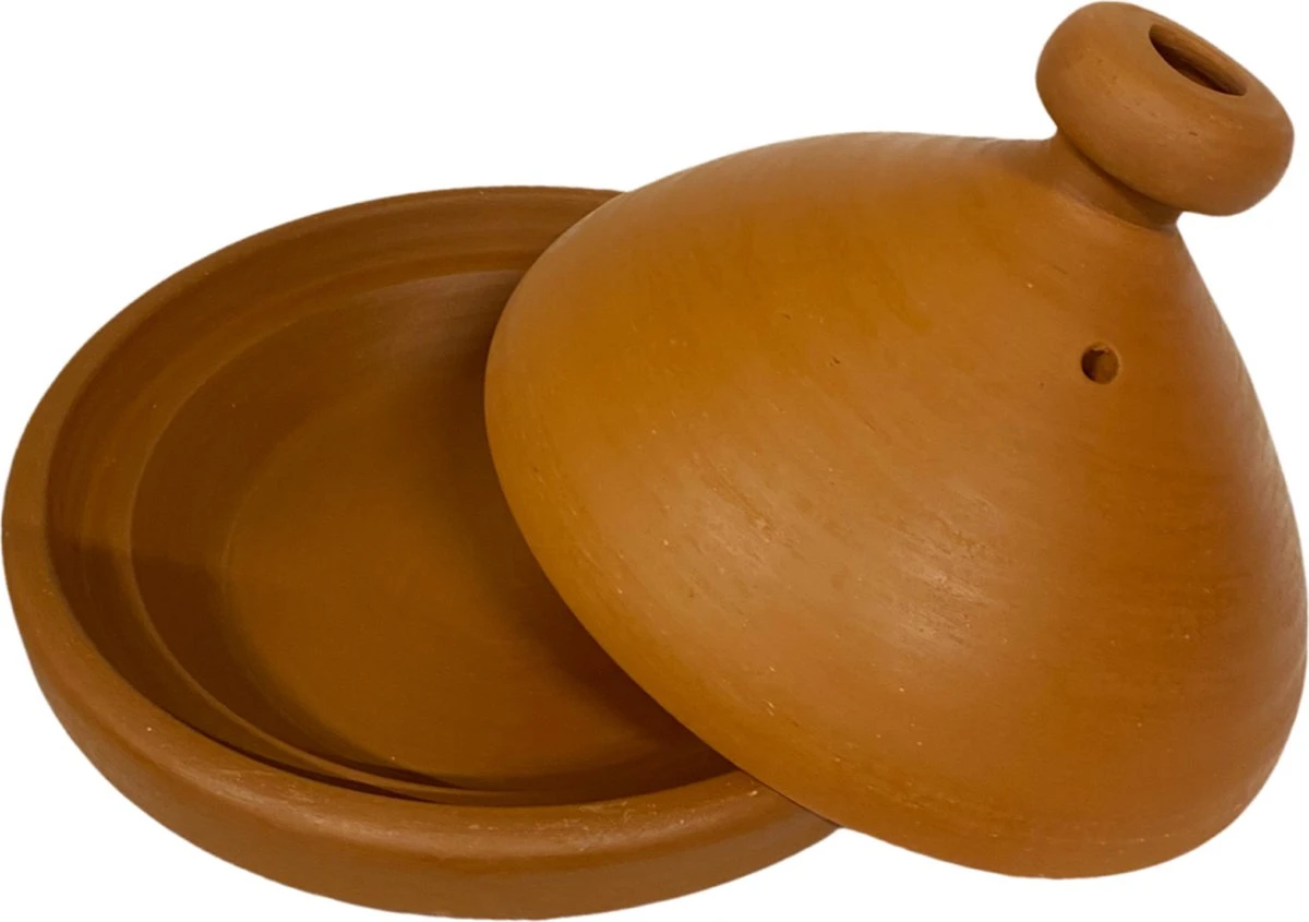 Marokkaanse Authentieke Handgemaakte aardewerk tajine Naturel 33 cm - ongeglazuurd en Loodvrij Marokkaanse Authentieke Handgemaakte Aardewerk Tajine Naturel 33 Cm - Ongeglazuurd En Loodvrij -Keuken Pot 1200x845 9