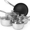 Russell Hobbs Pannenset - Vaatwasserbestendig - 5-delige Set - Alle Warmtebronnen Ook Inductie - Steelpannen Met Deksel En Schenktuit 1 Russell Hobbs Pannenset - Vaatwasserbestendig - 5-delige Set - Alle Warmtebronnen Ook Inductie - Steelpannen Met Deksel En Schenktuit -Keuken Pot 1200x851 7