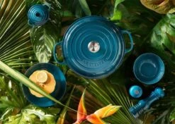Le Creuset Braadpan Campagnard Signature Deep Teal - ø 30 Cm / 3.5 Liter -Keuken Pot 1200x853 4