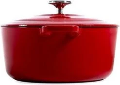 BK Bourgogne Braadpan Ø 20 Cm - Rood - Gietijzer - Inductie -Keuken Pot 1200x855