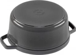 Staub Cocotte - Rond - 24 Cm - Grafietgrijs -Keuken Pot 1200x859 5