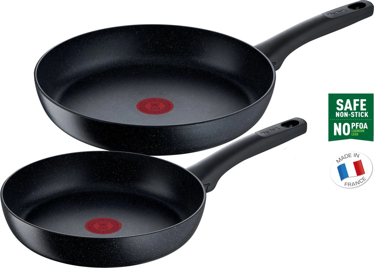 Tefal Black Stone koekenpannenset - Ø 24/28 cm Tefal Black Stone Koekenpannenset - Ø 24/28 Cm -Keuken Pot 1200x861 1