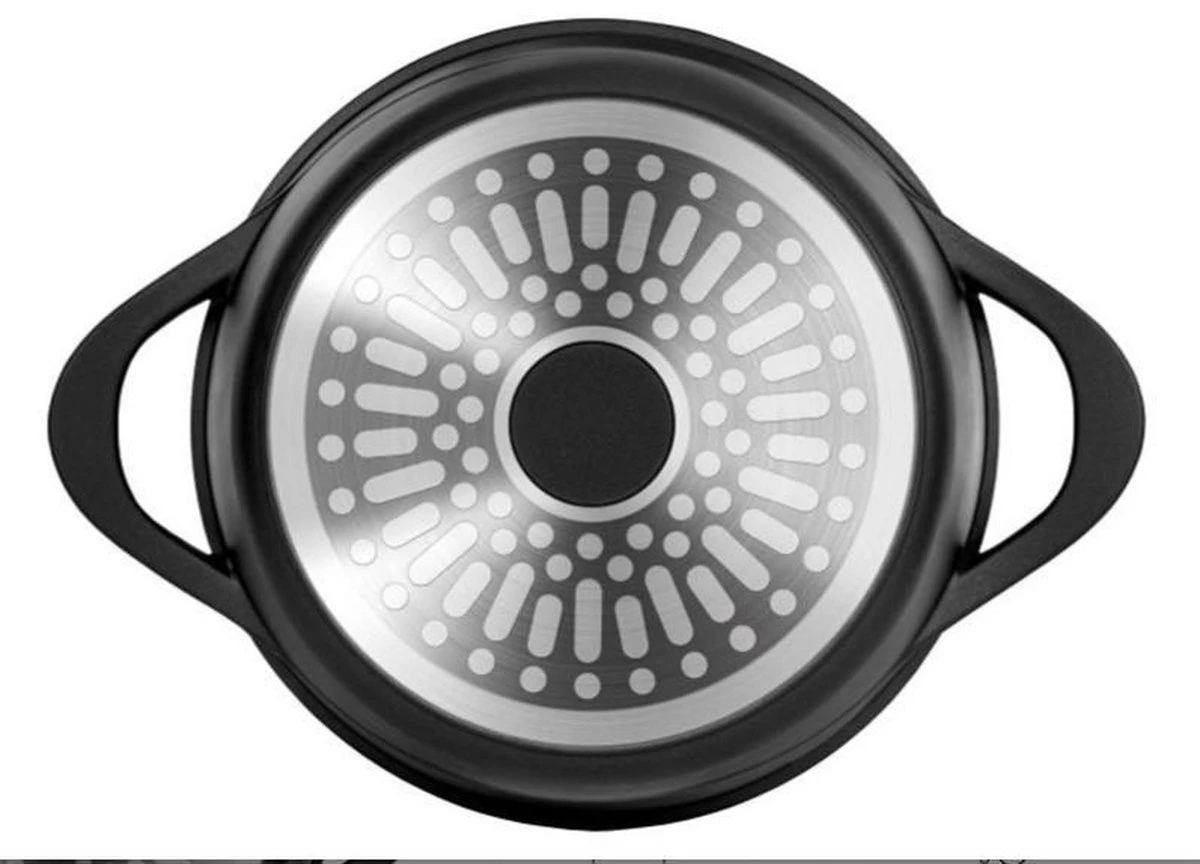 Smile 10-delige pannenset - type MGK-12 - Zwart Smile 10-delige Pannenset - Type MGK-12 - Zwart -Keuken Pot