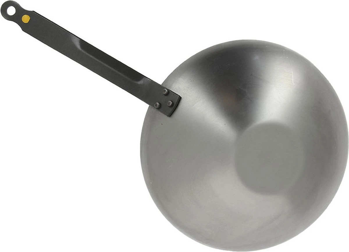 deBuyer - Mineral B wok 28cm - staal DeBuyer - Mineral B Wok 28cm - Staal -Keuken Pot 1200x867 7