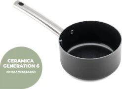 ISENVI Murray Keramische Sauspan 16 CM - RVS Greep -Keuken Pot 1200x873 2