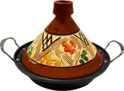 Tajine Aardewerk En Gegoten Aluminium Inductie| Handvaten| Geschikt Voor 4-8 Personen - Alle Warmtebronnen| Ø 30cm 6 Tajine Aardewerk En Gegoten Aluminium Inductie| Handvaten| Geschikt Voor 4-8 Personen - Alle Warmtebronnen| Ø 30cm -Keuken Pot 1200x879 3