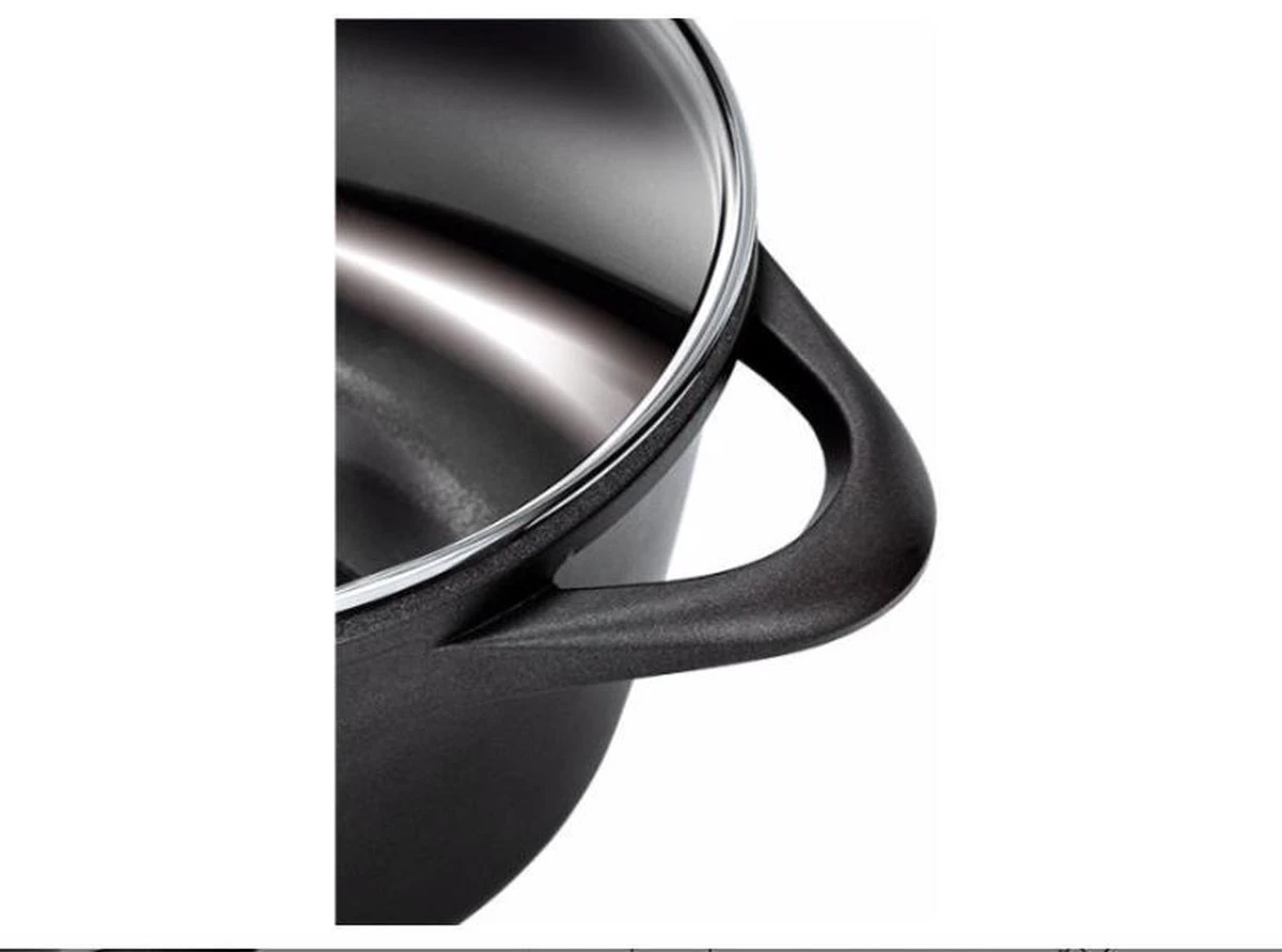 Smile 10-delige pannenset - type MGK-12 - Zwart Smile 10-delige Pannenset - Type MGK-12 - Zwart -Keuken Pot