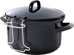 BK Fortalit Frituurpan Ø24 Cm - Zwart - Emaille - Inductie -Keuken Pot 1200x896 5