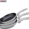 Herzberg HG-FP3: 3-Delige Koekenpan Van Gesmeed Aluminium 20/24/28 - ZILVER -Keuken Pot 1200x898 5