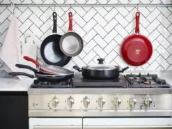 GreenChef Diamond Koekenpannenset Ø 20cm + Ø 28cm - Zwart - Inductie - PFAS-vrij 8 GreenChef Diamond Koekenpannenset Ø 20cm + Ø 28cm - Zwart - Inductie - PFAS-vrij -Keuken Pot 1200x899 10