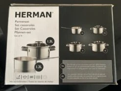 Herman Den Blijker 4-delige RVS Pannenset -Keuken Pot 1200x900 17