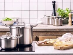 BK Q-linair Master Glas Pannenset - 5-delig - Glazen Deksel - Veilig Afgietsysteem - Inductie 15 BK Q-linair Master Glas Pannenset - 5-delig - Glazen Deksel - Veilig Afgietsysteem - Inductie -Keuken Pot 1200x900 7