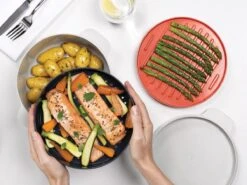 Joseph Joseph M-Cuisine Stomer - Voor Magnetron - Stapelbaar - 4 Delig -Keuken Pot 1200x900 93