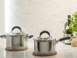 Sola Pannenset Venice - 4 Delig - Ø 16,16,18,20 Cm - Zilver - RVS - Sandwichbodem 8 Sola Pannenset Venice - 4 Delig - Ø 16,16,18,20 Cm - Zilver - RVS - Sandwichbodem -Keuken Pot 1200x906 3