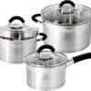 Royal Swiss Pannenset - 6 Delig - RVS - Met Glazen Deksels - Inductie - Met Afgietsysteem - Vaatwasser Bestendig 2 Royal Swiss Pannenset - 6 Delig - RVS - Met Glazen Deksels - Inductie - Met Afgietsysteem - Vaatwasser Bestendig -Keuken Pot 1200x914