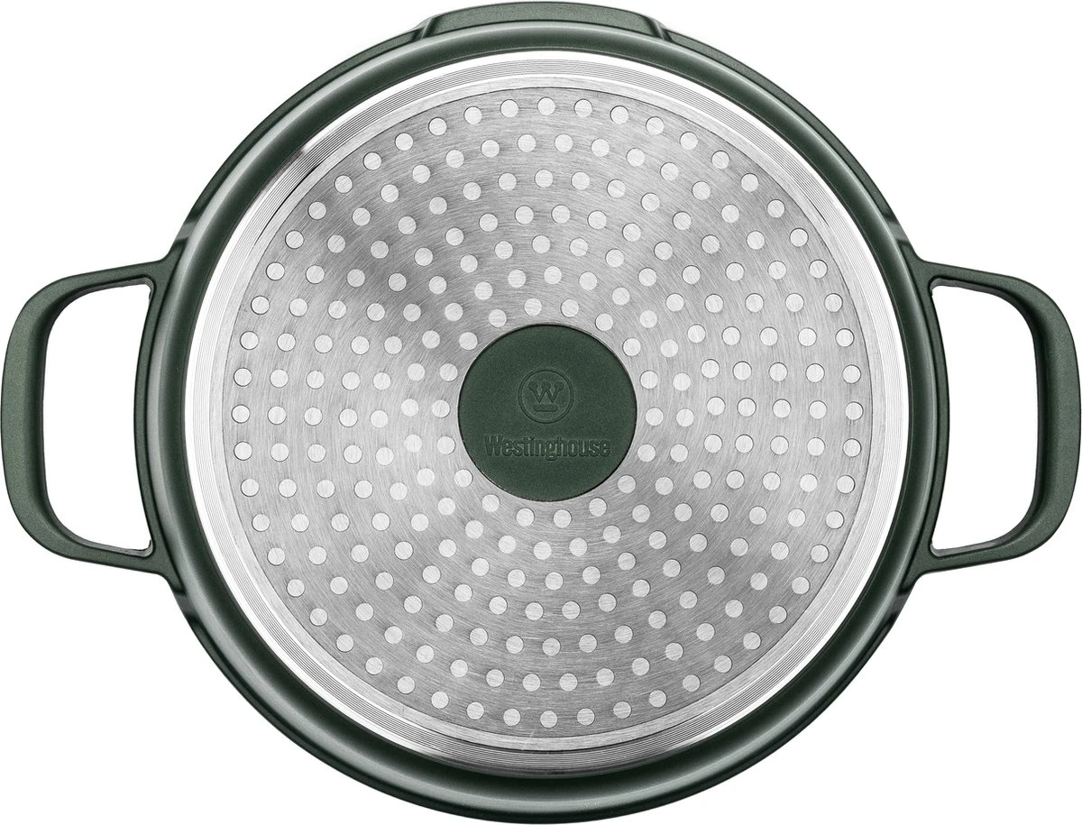 Westinghouse Performance Series Braadpan Inductie - 24cm Kookpan - Oven Geschikt - Groen Westinghouse Performance Series Braadpan Inductie - 24cm Kookpan - Oven Geschikt - Groen -Keuken Pot