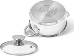 Fissman Bambino Kookpot Met Deksel - Ø 14cm 3 Fissman Bambino Kookpot Met Deksel - Ø 14cm -Keuken Pot 1200x917