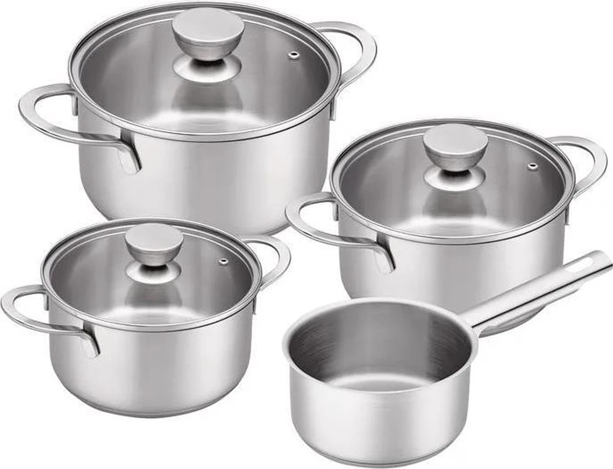 Brabantia Futura Kookpannenset - 4 delig - RVS Brabantia Futura Kookpannenset - 4 Delig - RVS -Keuken Pot 1200x918 2