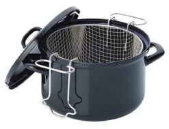 BK Fortalit Frituurpan Ø24 Cm - Zwart - Emaille - Inductie -Keuken Pot 1200x919 7