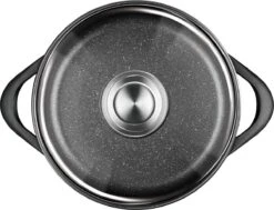 Smile 10-Delige Pannenset - Anti Aanbaklaag - Vaatwasser Bestendig - Zwart - MGK-17 4 Smile 10-Delige Pannenset - Anti Aanbaklaag - Vaatwasser Bestendig - Zwart - MGK-17 -Keuken Pot 1200x919 8