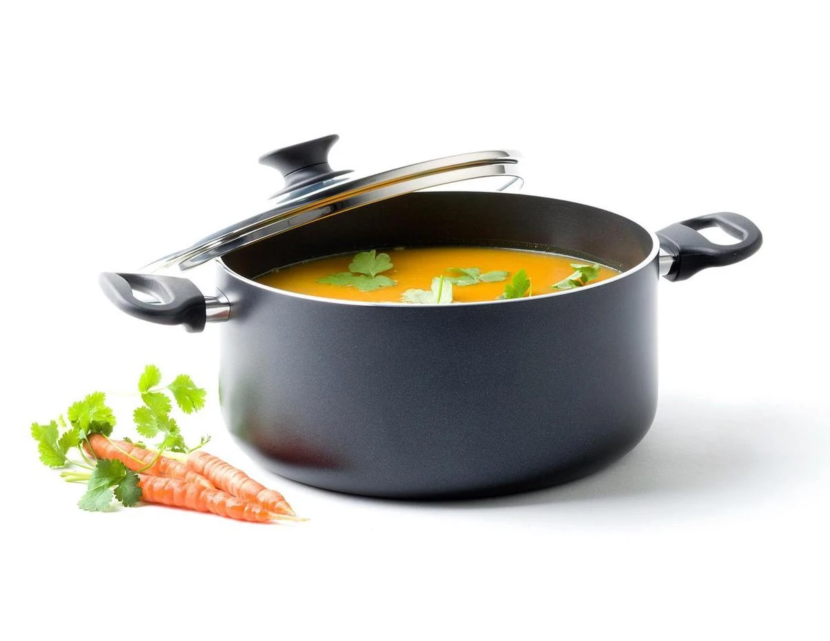 GreenPan Cambridge kookpan met deksel 24cm - zwart - inductie - PFAS-vrij GreenPan Cambridge Kookpan Met Deksel 24cm - Zwart - Inductie - PFAS-vrij -Keuken Pot 1200x926 74