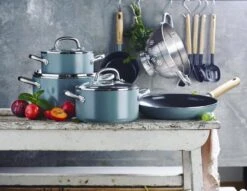 GreenPan Mayflower Pannenset - 5-delig + 5 Accessoires - Lichtblauw - Inductie - PFAS-vrij -Keuken Pot 1200x926 83