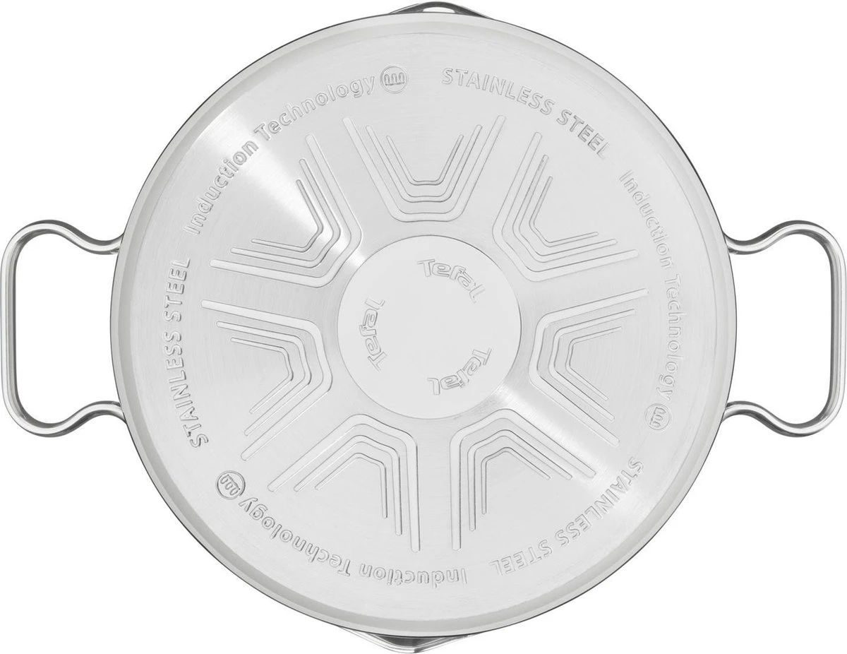 Tefal Duetto 3-delige kookset - Steelpan Ø 16 cm, kookpan Ø 20/24 cm Tefal Duetto 3-delige Kookset - Steelpan Ø 16 Cm, Kookpan Ø 20/24 Cm -Keuken Pot
