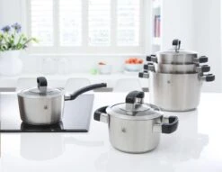 BK Conical Cool Pannenset - 5-delig - RVS - Geschikt Voor Alle Warmtebronnen -Keuken Pot 1200x929 1