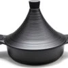 Tajine Agadir Inductie Arabisch Design Non-stick Shining Black -Keuken Pot 1200x943 3