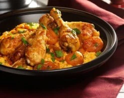 Cosy & Trendy Tajine Zwart / Oranje - Gietijzeren Schaal - Ø25cm - Geschikt Voor Inductie 4 Cosy & Trendy Tajine Zwart / Oranje - Gietijzeren Schaal - Ø25cm - Geschikt Voor Inductie -Keuken Pot 1200x944 3