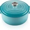 Le Creuset Braadpan Signature Caribbean Blue - ø 20 Cm / 2.4 Liter -Keuken Pot 1200x948