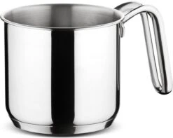 Lagostina Sfisiosa Acciaio SFIZIOSA ACCIAIO 10-delig (hoge Kookpan 22 Cm + Kookpan 18/22 Cm + Hapjespan 24 Cm + Steelpan 14 Cm + Melkpot 12 Cm + Deksels 14/18/22/24 Cm) -Keuken Pot 1200x955