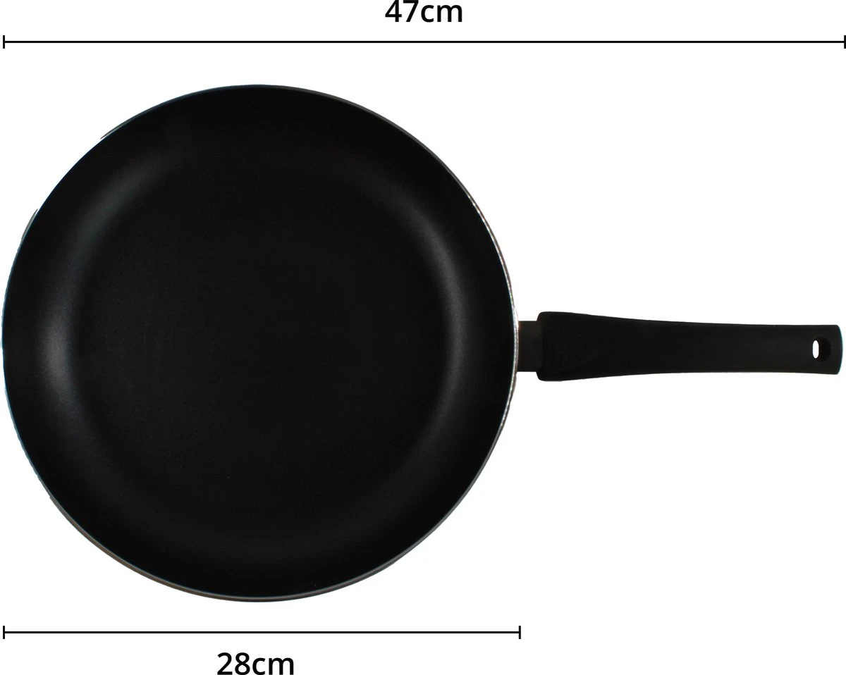 Miller Koekenpan Inductie 28cm - Alle Warmtebronnen - Anti Aanbaklaag Miller Koekenpan Inductie 28cm - Alle Warmtebronnen - Anti Aanbaklaag -Keuken Pot 1200x958 1