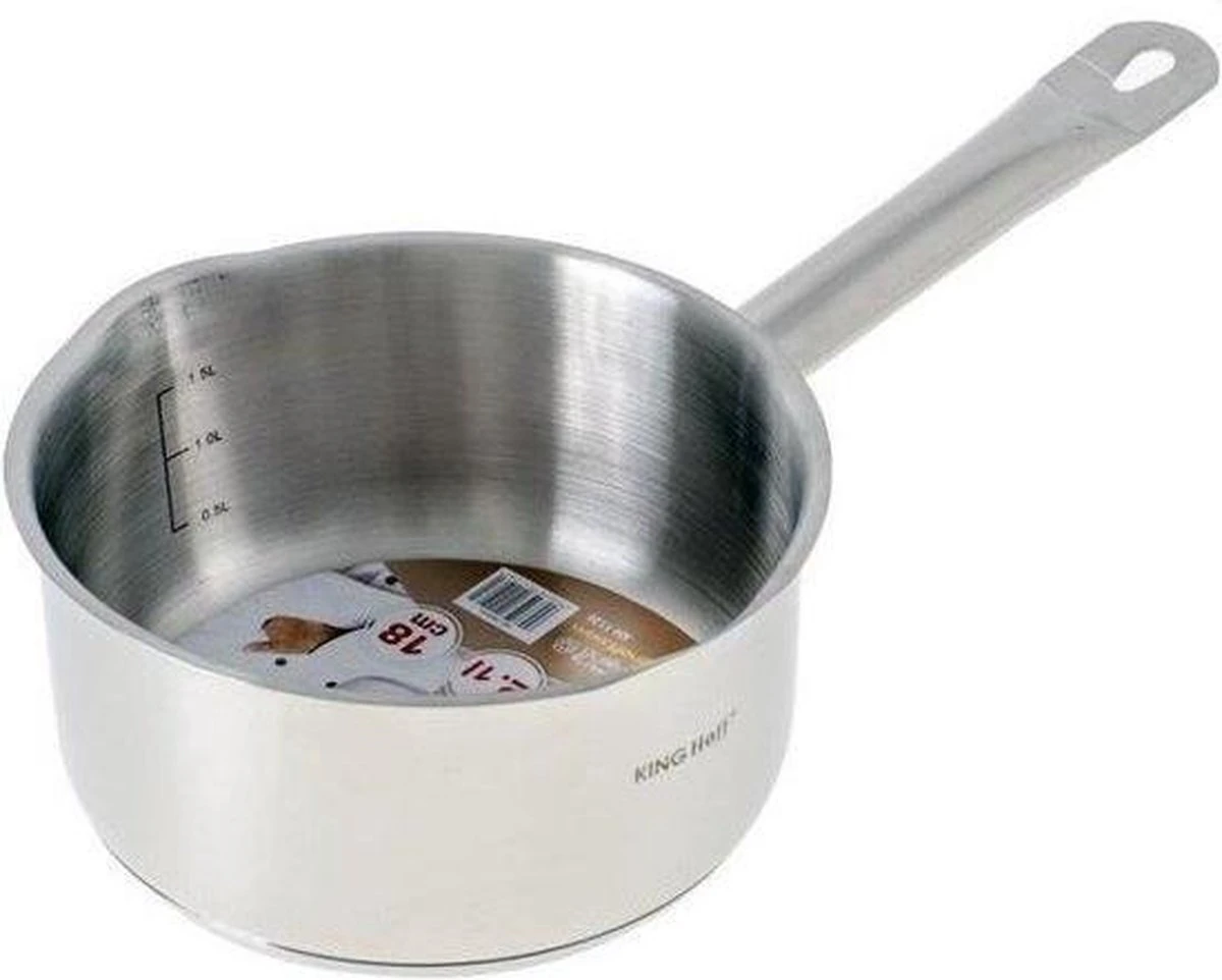 steelpan-sauspan-16 cm-1,5 liter-Kinghoff - KH-1125 Steelpan-sauspan-16 Cm-1,5 Liter-Kinghoff - KH-1125 -Keuken Pot 1200x962 2