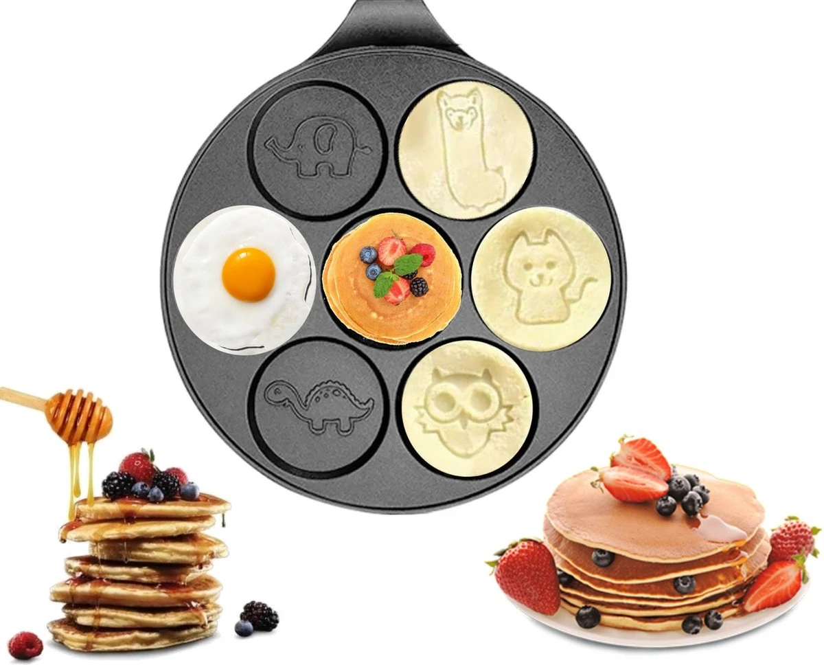 Pancake Pan met Dierlijke Vormen - Pannenkoekenpan - Crêpemaker - Pancakes Set Pancake Pan Met Dierlijke Vormen - Pannenkoekenpan - Crêpemaker - Pancakes Set -Keuken Pot 1200x968 3