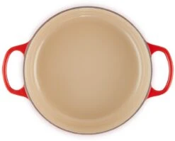Le Creuset - Gietijzeren - Lage Braadpan - 24cm - Kersenrood 6 Le Creuset - Gietijzeren - Lage Braadpan - 24cm - Kersenrood -Keuken Pot 1200x969 6