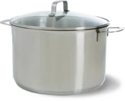 BK Bistro Soeppan Ø 24 Cm - RVS - Glazen Deksel - Inductie -Keuken Pot 1200x973 1