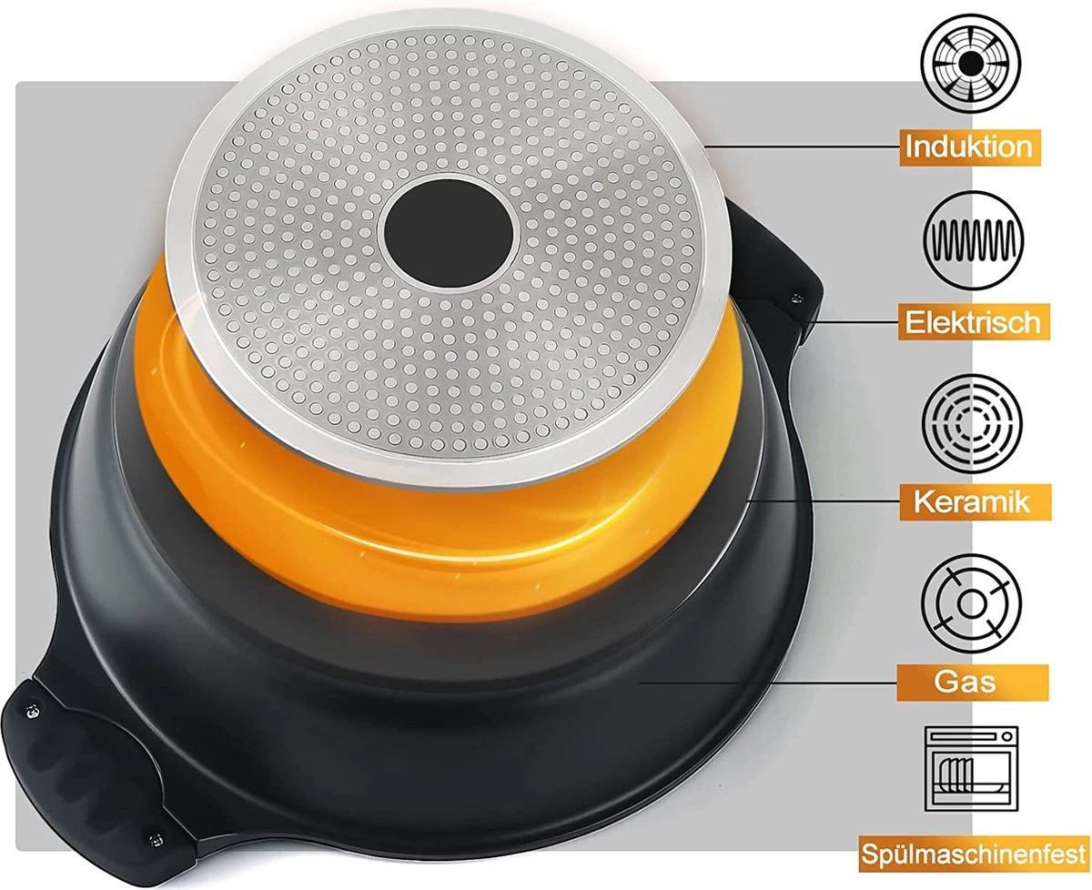 Aluminium tajine Agadir XL 32 cm- geschikt ook voor Inductie Aluminium Tajine Agadir XL 32 Cm- Geschikt Ook Voor Inductie -Keuken Pot 1200x978 3