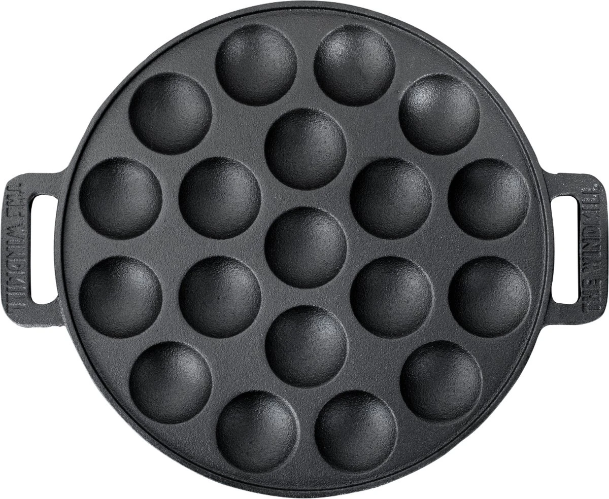 The Windmill Poffertjespan 30 Cm Gietijzer 2,3 Kg Zwart The Windmill Poffertjespan 30 Cm Gietijzer 2,3 Kg Zwart -Keuken Pot