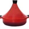 Aluminium Tajine Agadir- Geschikt Ook Voor Inductie -Rood -Keuken Pot 1200x987 3